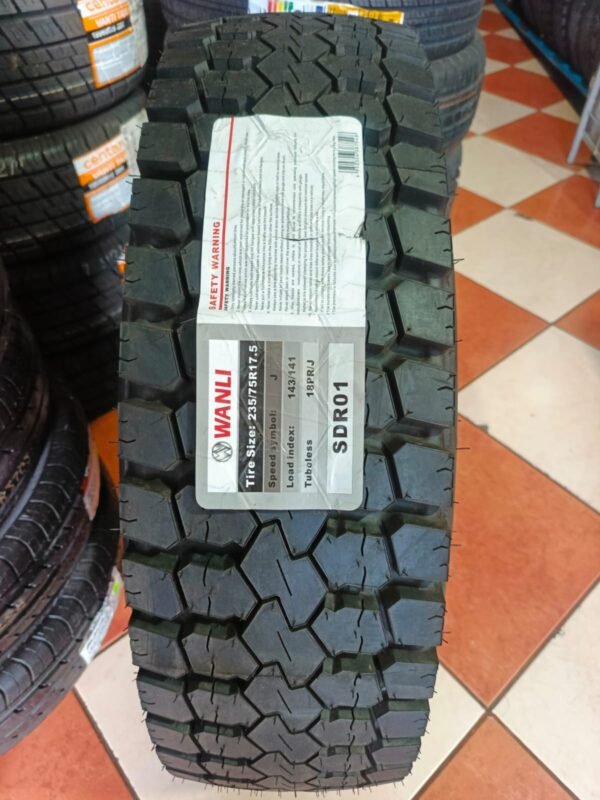 235 75R17 5 WANLI TRACCION 235/75R17.5 WANLI (TRACCION) 18PR